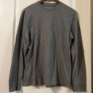 Eddie Bauer Legend Wash Pro Long-Sleeve T-Shirt - Dk Charcoal Htr, Medium